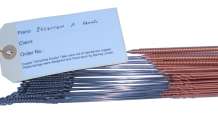 a set of piano strings for a grand piano